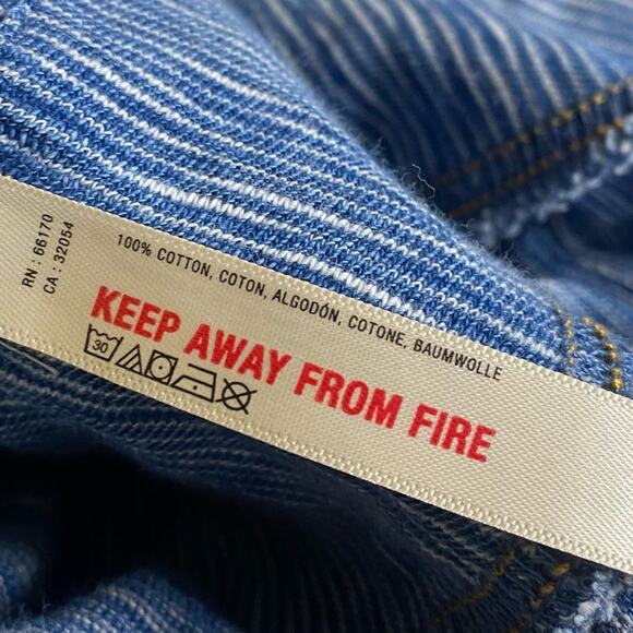 Anthropologie Saturday Sunday Blue Striped Sleeveless Maxi Dress Women’s Medium - Picture 9 of 10